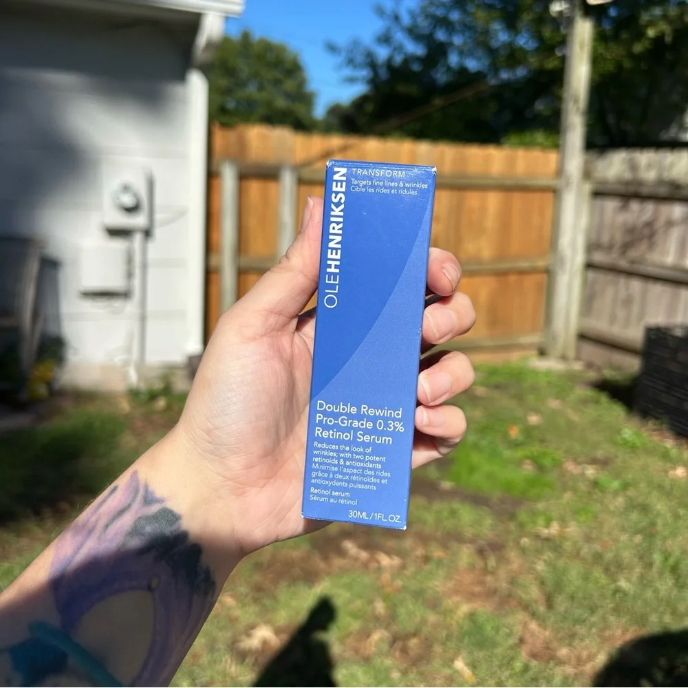 OLEHENRIKSEN Double Rewind Pro-Grade 0.3% Retinol for Fine Lines‎ & Wrinkles NWT